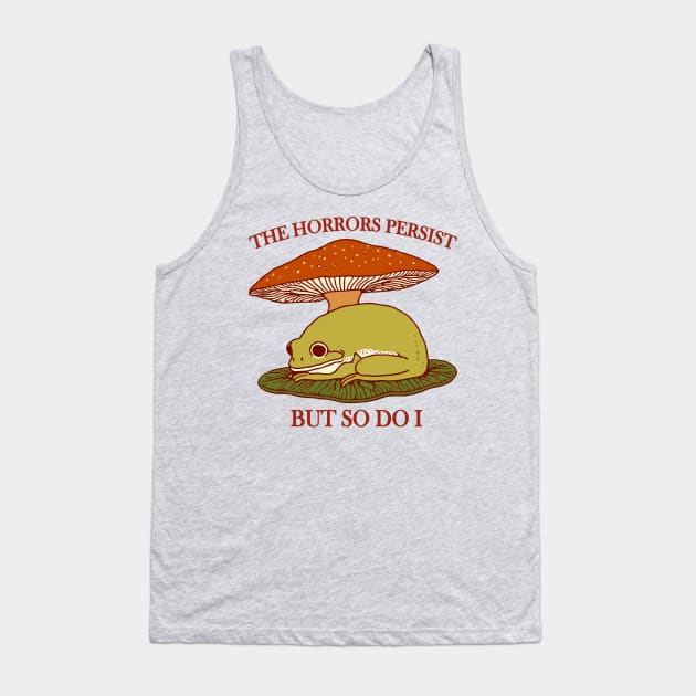 the horrors persist frog v2 Tank Top by hunnydoll